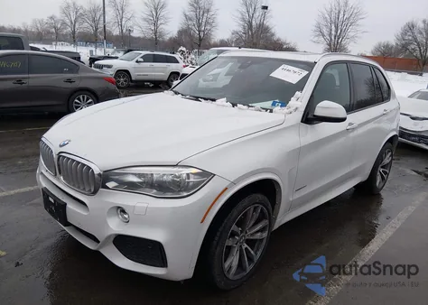 2016 BMW X5 xDrive50I z USA, uszkodzony, nr VIN 5UXKR6C52G0J79966